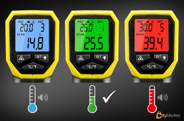 პირომეტრი ინფრაწითელი თერმომეტრი